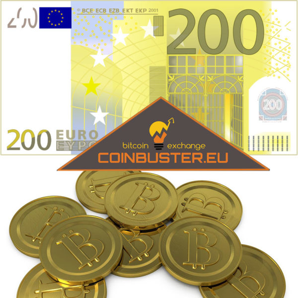 200€ in bitcoin
