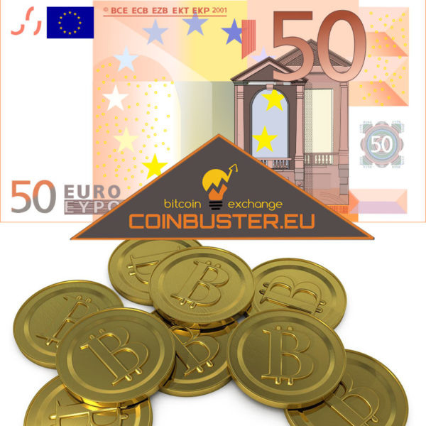 50€ in bitcoin